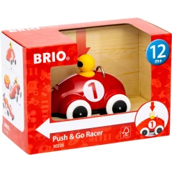 BRIO Push & Go Racerbil - BRIO-klassiker i træ - 30226