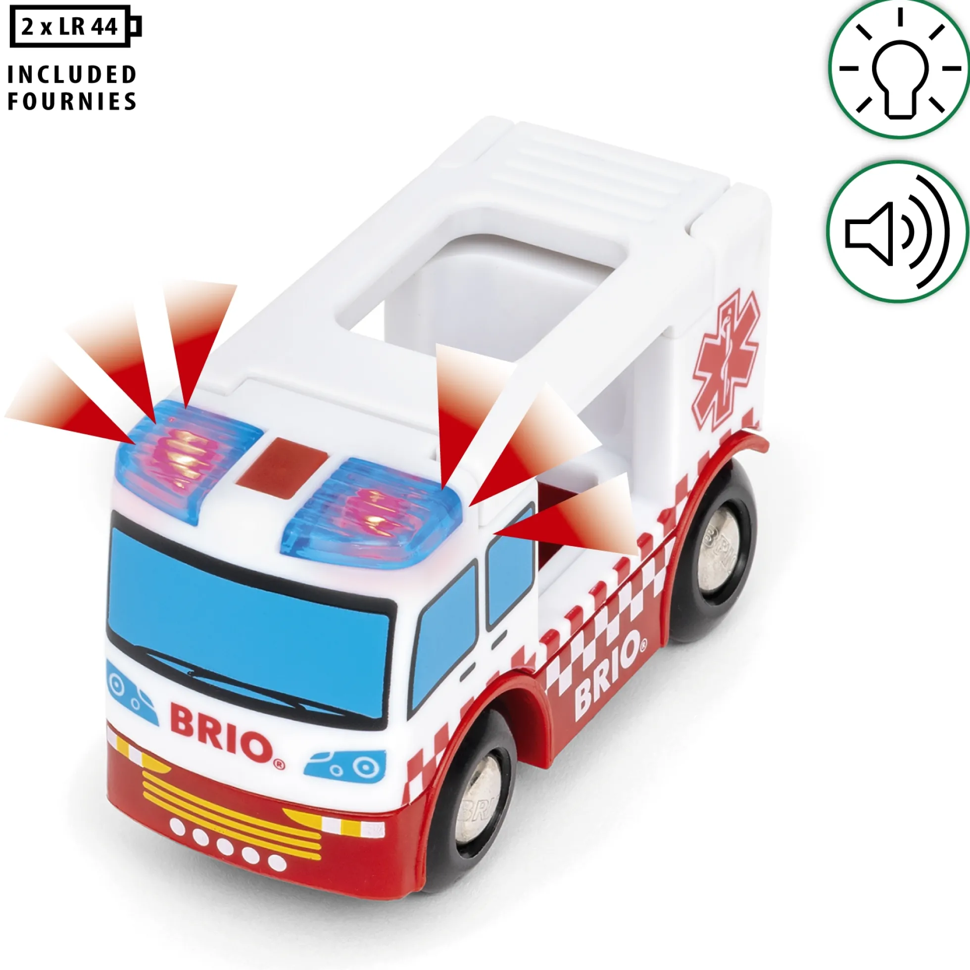 BRIO Redningsambulance - BRIO-tog - 36035