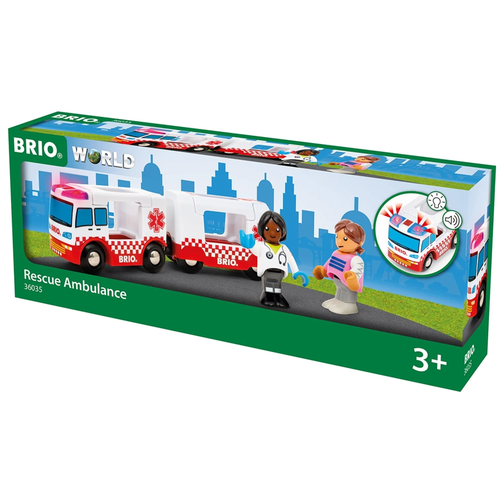 BRIO Redningsambulance - BRIO-tog - 36035
