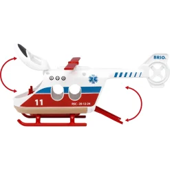 BRIO Redningshelikopter - BRIO-tog sæt- 36022