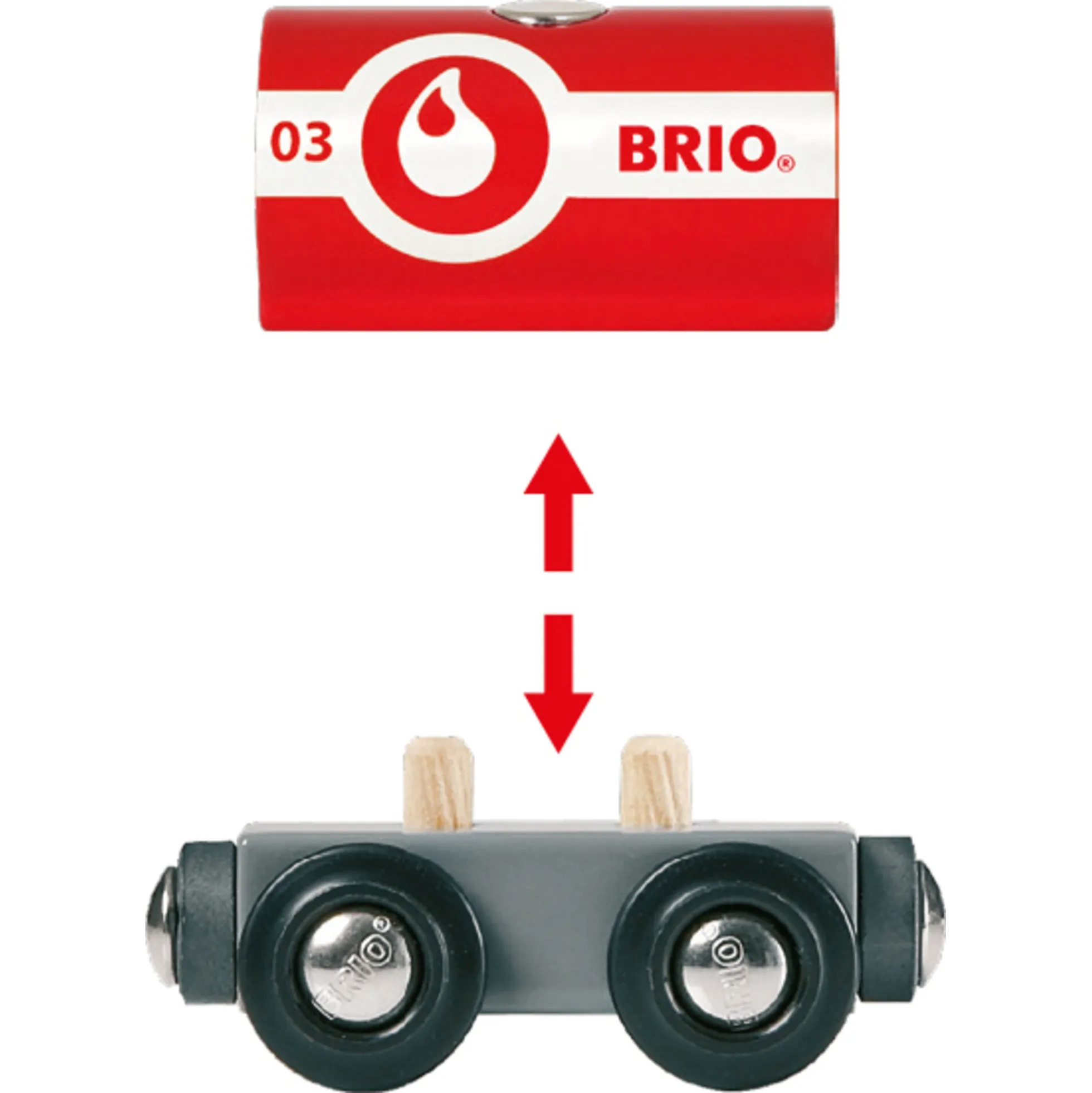 BRIO Redningstog - BRIO-tog sæt - 33844