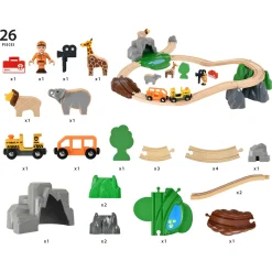 BRIO Safarieventyrsæt - BRIO-togbane - 33960