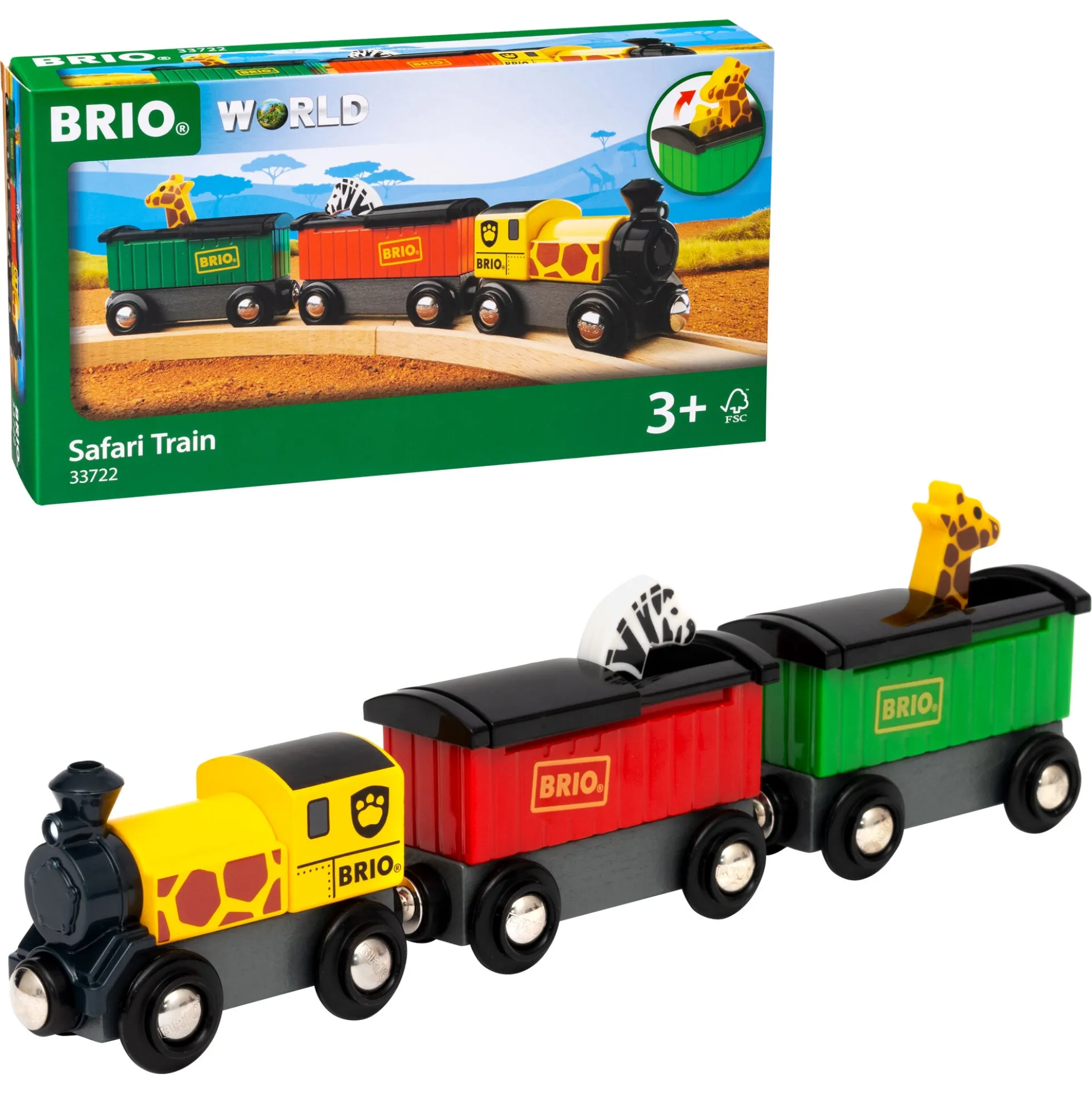 BRIO Safari tog - BRIO-tog - 33722