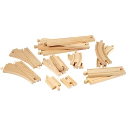 BRIO Skinnesæt, 16 dele - BRIO-togbane sæt- 33402