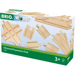 BRIO Skinnesæt - 11 dele - BRIO-togbane sæt- 33307