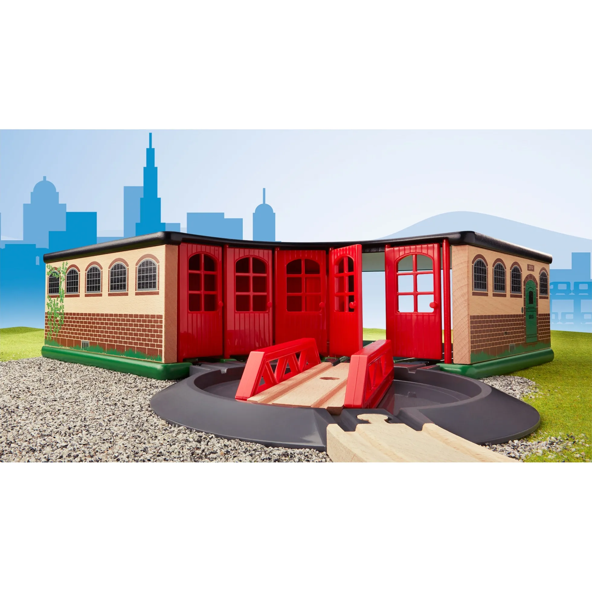 BRIO Stor remise - BRIO-tog sæt- 33736