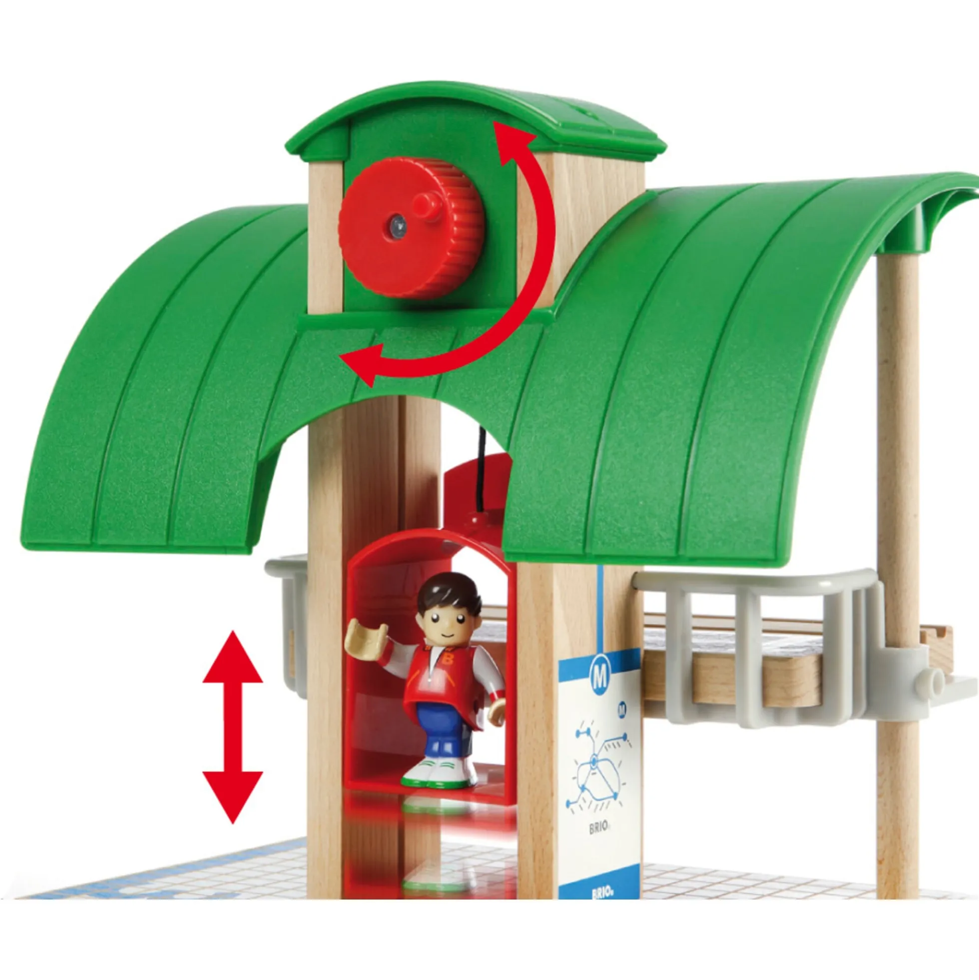 BRIO Togbane - Deluxe sæt - BRIO-togbane sæt- 33052