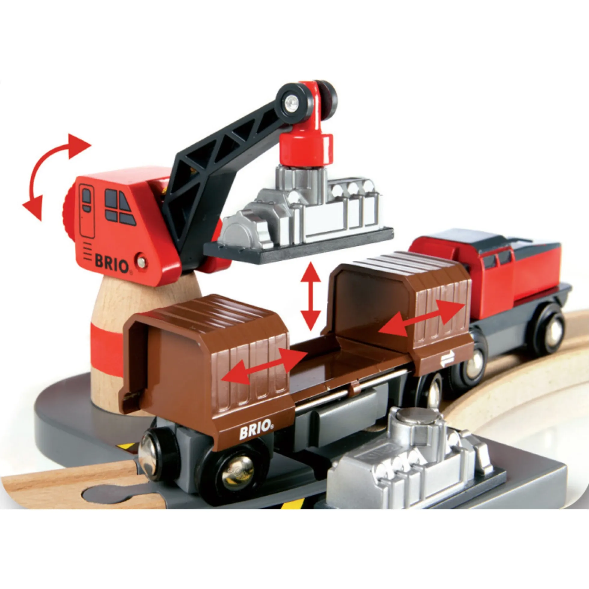 BRIO Togbane - Deluxe sæt - BRIO-togbane sæt- 33052