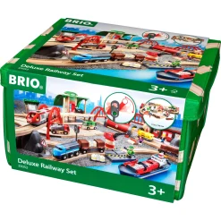 BRIO Togbane - Deluxe sæt - BRIO-togbane sæt- 33052