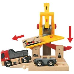 BRIO Togbane - Togbane i plastkasse - BRIO-togbane sæt- 33097