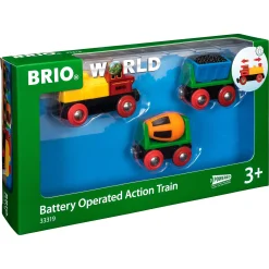 BRIO Tog - Batteridrevet tog - BRIO-tog sæt- 33319