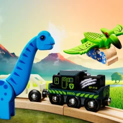 BRIO Tog - Batteridrevet tog med dinosaur - BRIO-tog - 36096