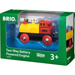 BRIO Tog - Batteridrevet tovejs lokomotiv - BRIO-tog sæt- 33594