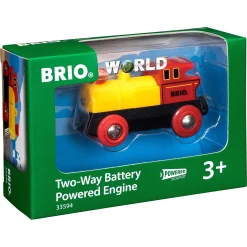 BRIO Tog - Batteridrevet tovejs lokomotiv - BRIO-tog sæt- 33594