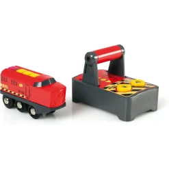 BRIO Tog - Fjernstyret lokomotiv - BRIO-tog sæt- 33213