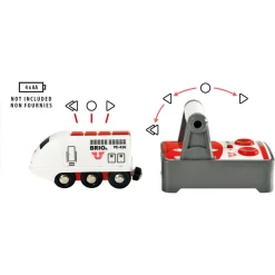 BRIO Tog - Fjernstyret passagertog - BRIO-tog sæt- 33510