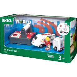 BRIO Tog - Fjernstyret passagertog - BRIO-tog sæt- 33510