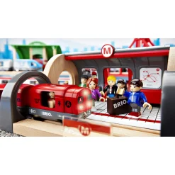 BRIO Tog - Togbane, Metro - BRIO-tog sæt- 33513