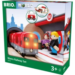 BRIO Tog - Togbane, Metro - BRIO-tog sæt- 33513
