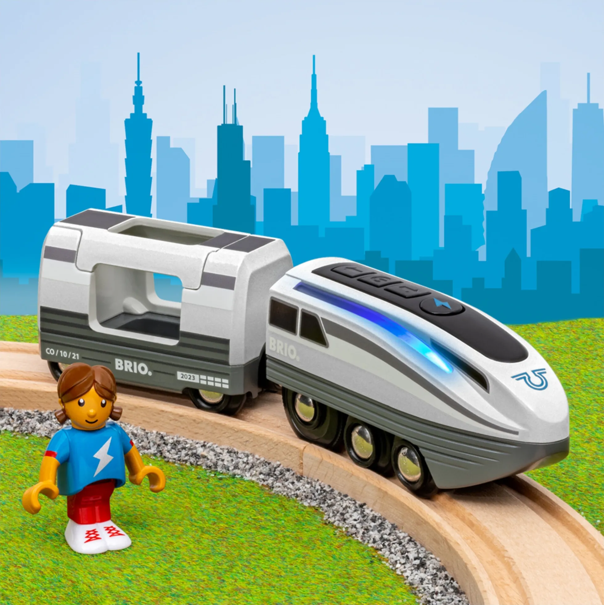 BRIO Tog - Turbo Train - BRIO-tog sæt- 36003