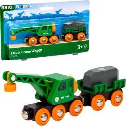 BRIO Togvogn med kran - BRIO-tog - 33698