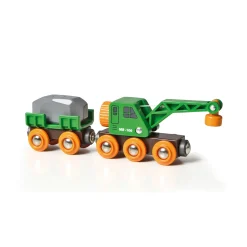 BRIO Togvogn med kran - BRIO-tog - 33698