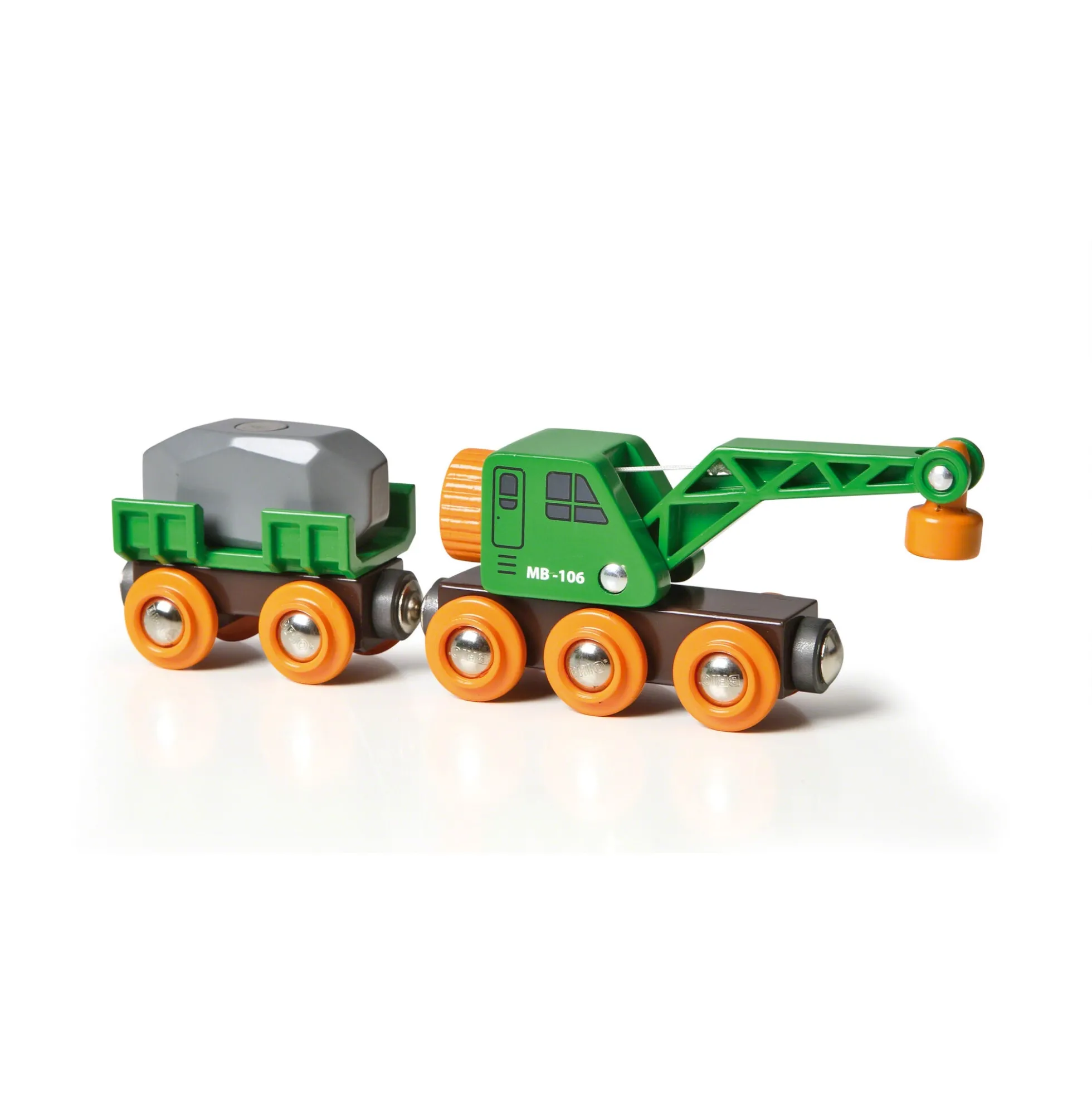 BRIO Togvogn med kran - BRIO-tog - 33698