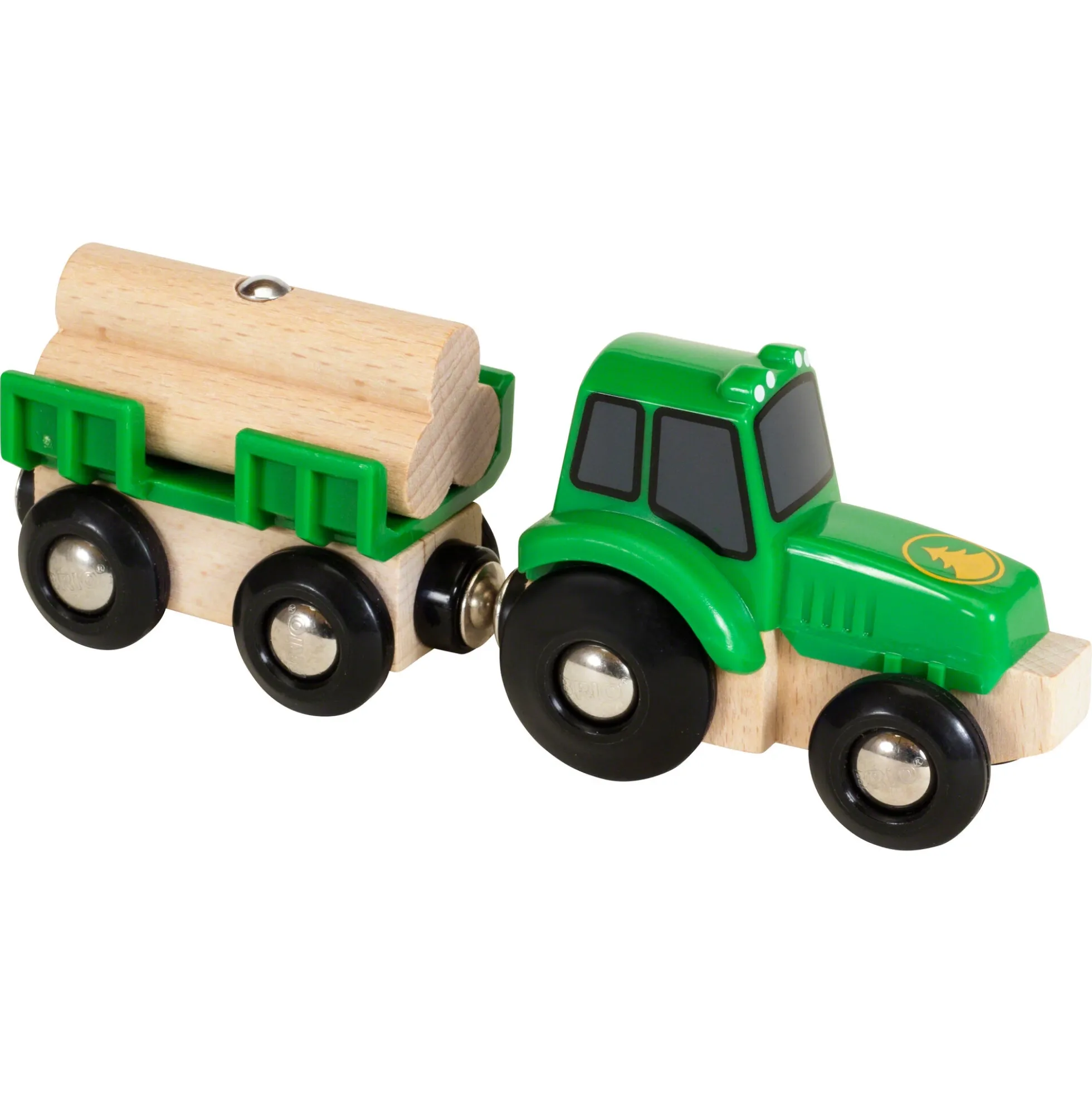 BRIO Traktor med vogn og tømmer - BRIO-tog sæt - 33799