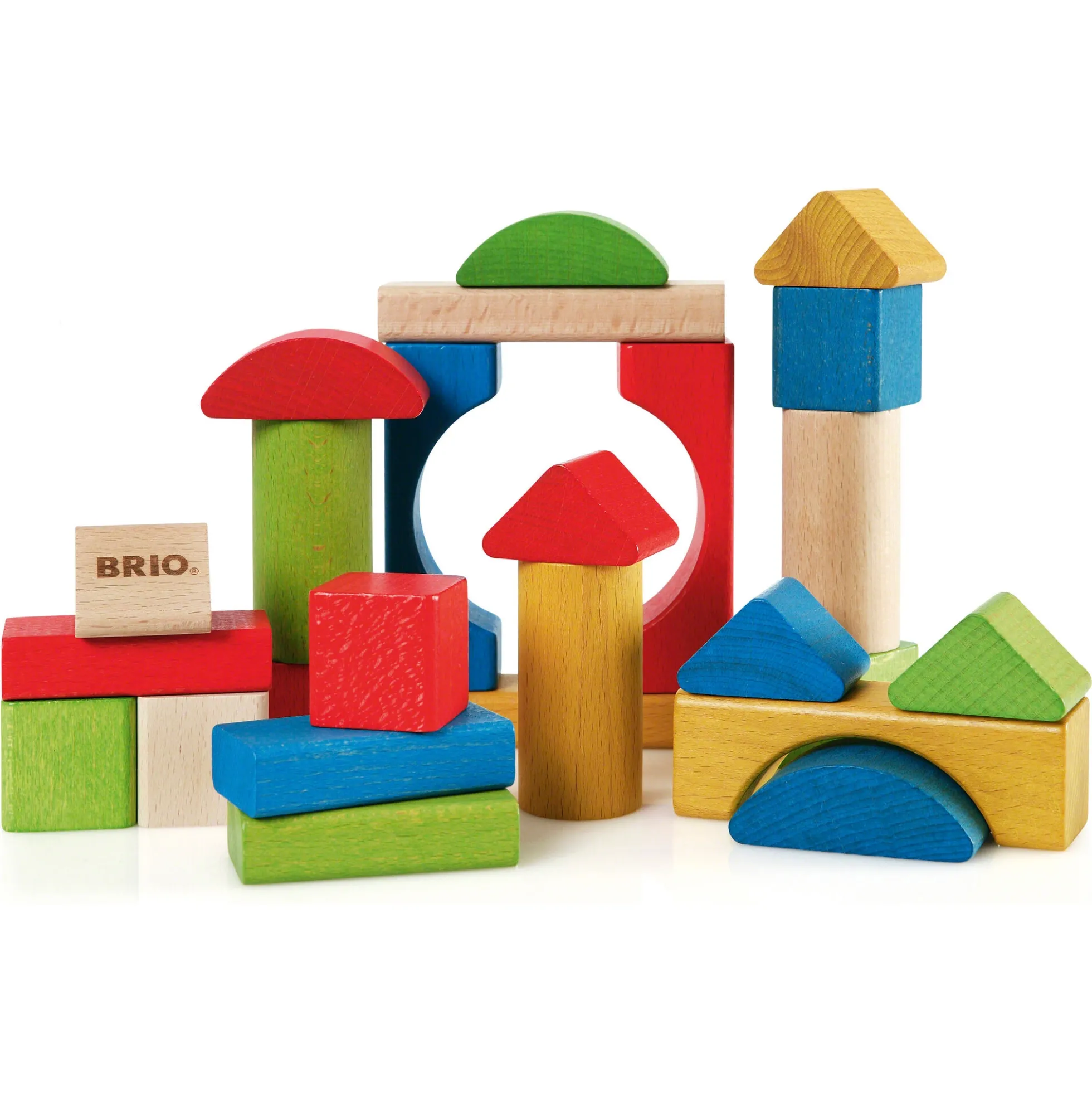 BRIO træ byggeklodser - BRIO-klassiker i træ - 30114