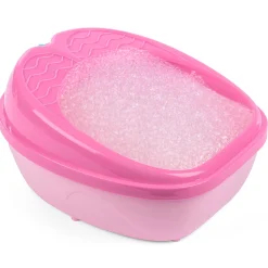 Børne fodspa - Inkl. badesalt, badesandaler, kunstige negle, neglefil + andre dele