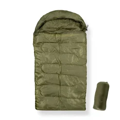 Børnesovepose 75x140 cm - Army grøn