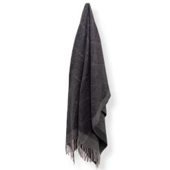Cashmere uldplaid 130x200 cm - Toscana Perlagrigio grå plaid