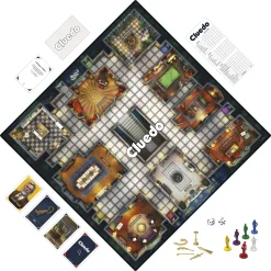 Cluedo brætspil med mordmysterie - 2-6 spillere