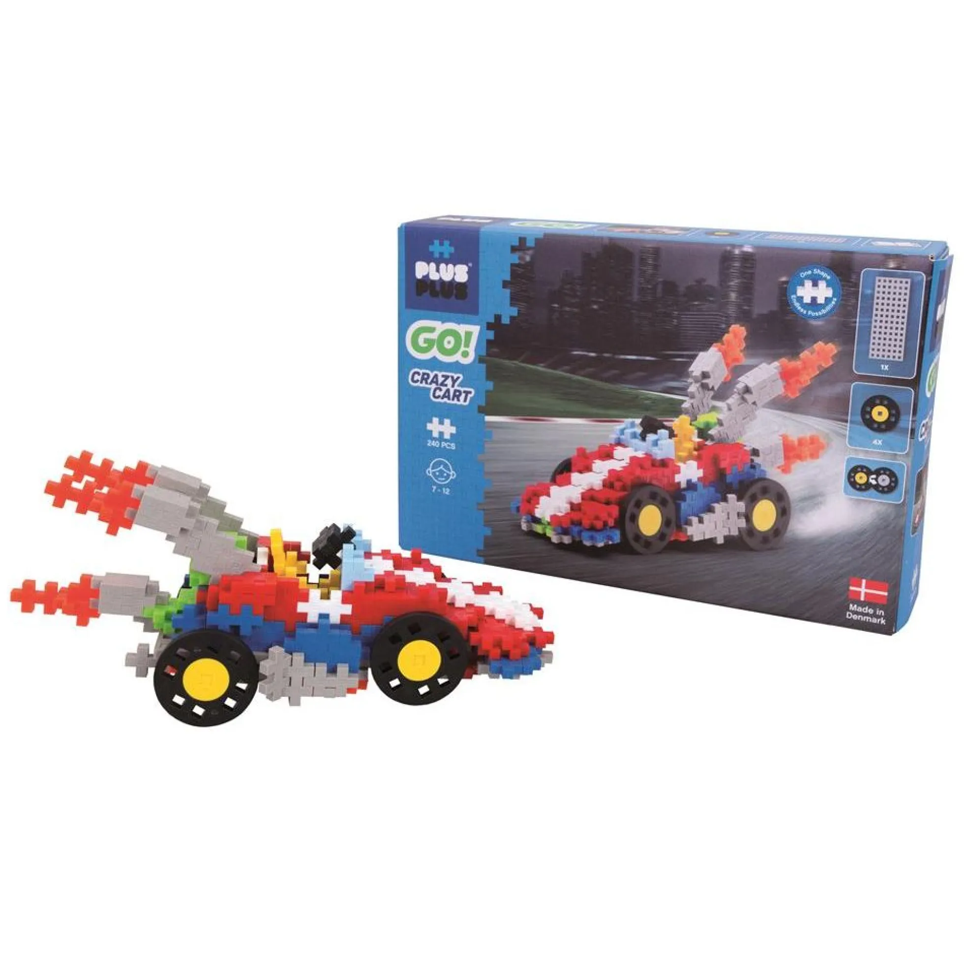 Crazy Cart GO! - Plus-Plus