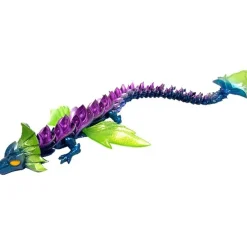 CrystaLynx Spectris dragefigur med bevægelige led - 60 cm