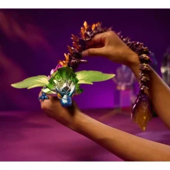 CrystaLynx Spectris dragefigur med bevægelige led - 60 cm