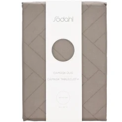 Damaskdug 140x320 - 100% damaskvævet bomuld - Tiles Södahl - Taupe