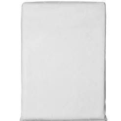 Damaskdug 140x270 - 100% damaskvævet bomuld - Tiles Södahl - Hvid