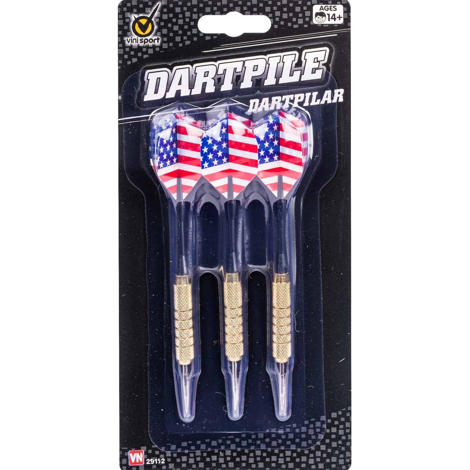 Dartpile - 3 stk. 18 g semipro dartpile