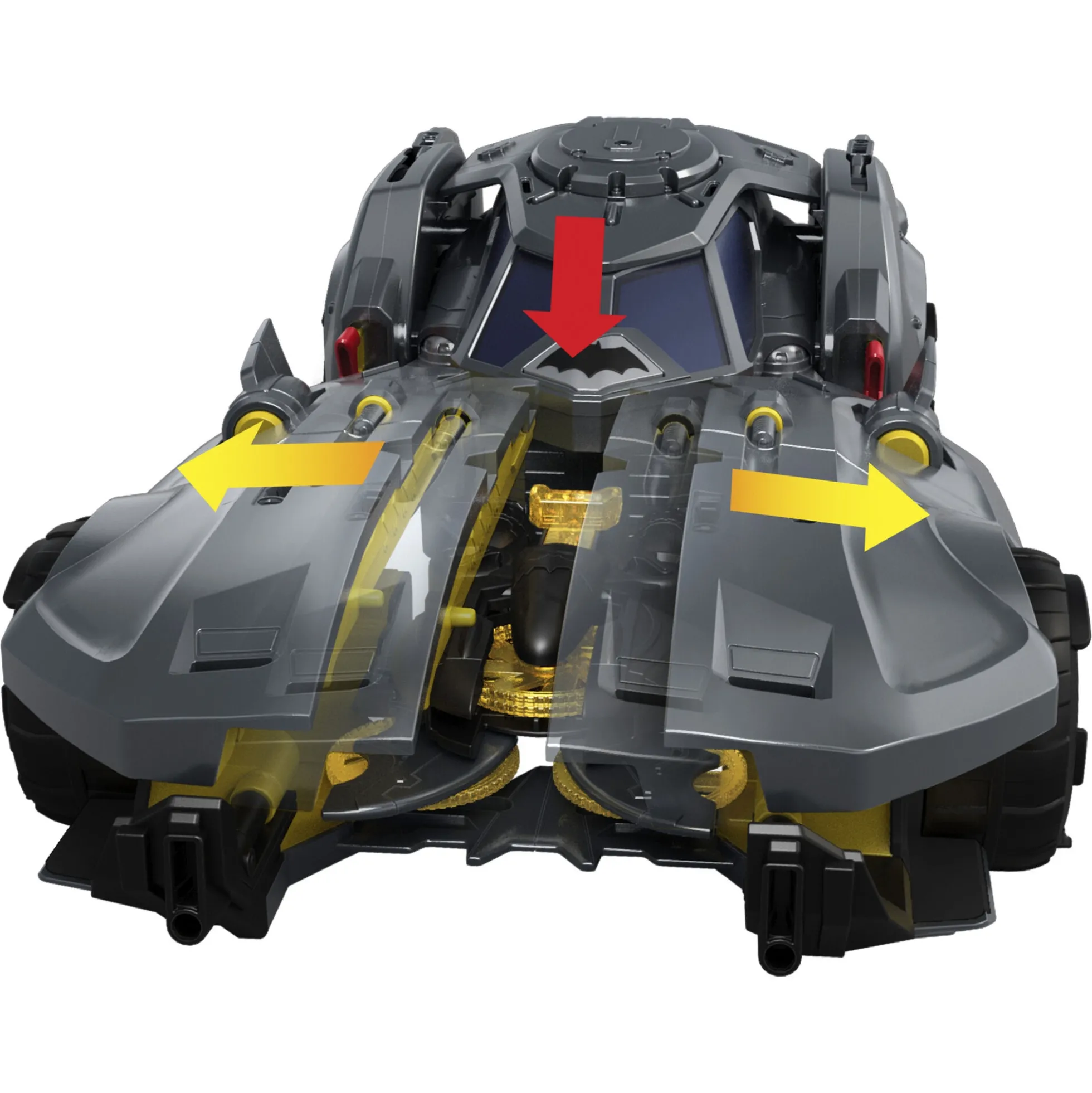 DC Universe Bat-Link Batmobile - til 15 cm figurer