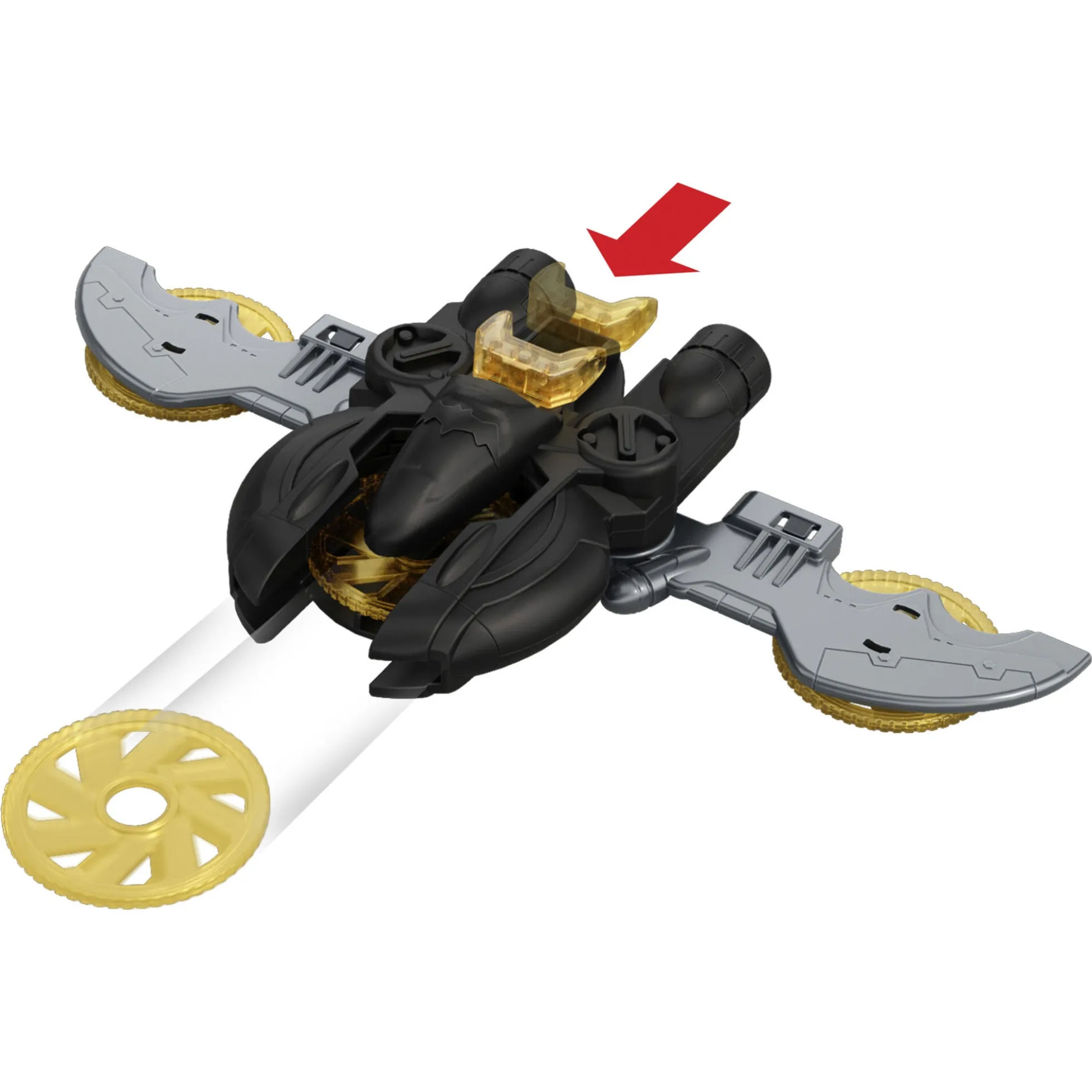 DC Universe Bat-Link Batmobile - til 15 cm figurer