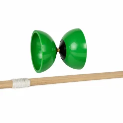 Diabolo 35 cm - Klassisk jongleringslegetøj i grøn