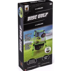 Disc golf målkurv - 78x58 cm - Med målkurv og 4 discs