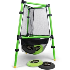 Disc golf målkurv - 78x58 cm - Med målkurv og 4 discs