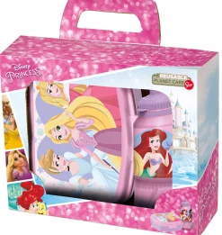 Disney prinsesse madkassesæt - Madkasse og drikkedunk til børn