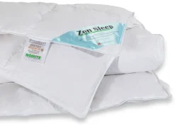 Dobbelt dundyne - Helårsdyne med europæiske dun - 200x220 cm - Zen Sleep allergivenlig dyne