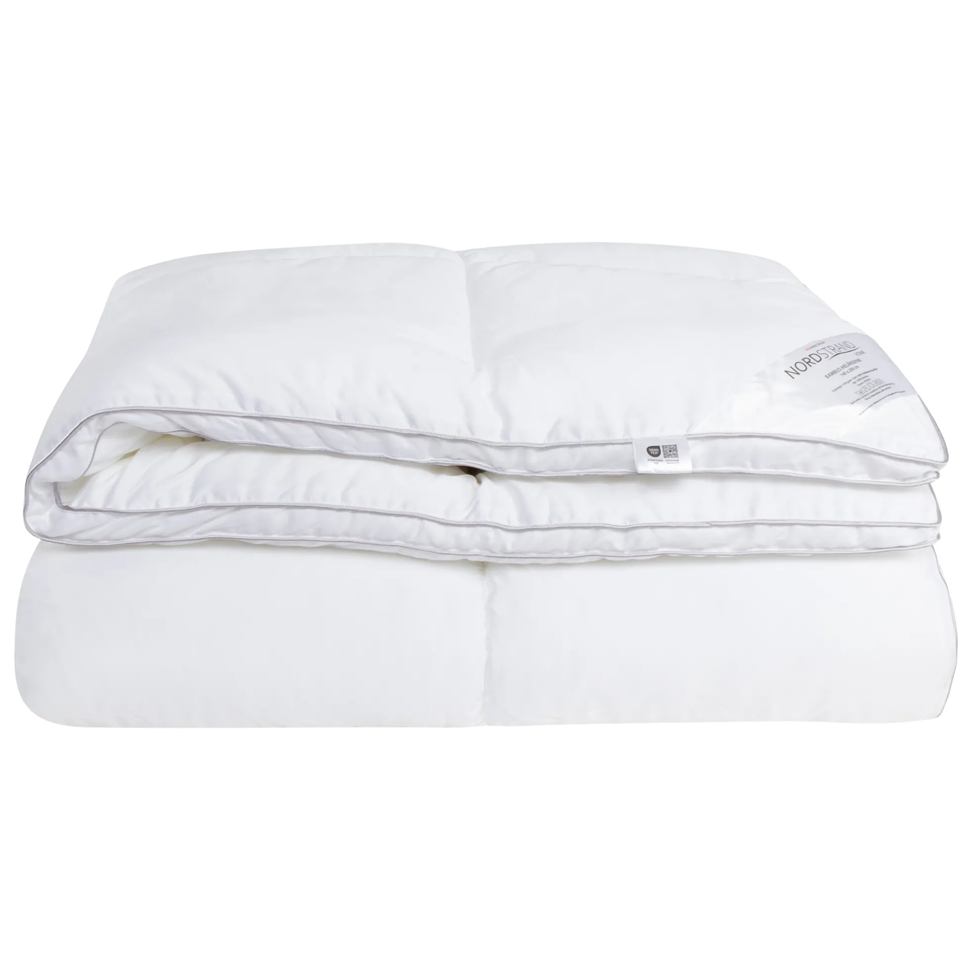 Dobbelt dyne - Bambus helårsdyne - Ekstra blød bambus og dunfiber - Allergivenlig - 240x220 cm - Nordstrand Home