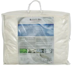 Dobbeltdyne 200x220 cm - Silkedyne - Helårs dobbelt silkedyne - Butterfly Silk