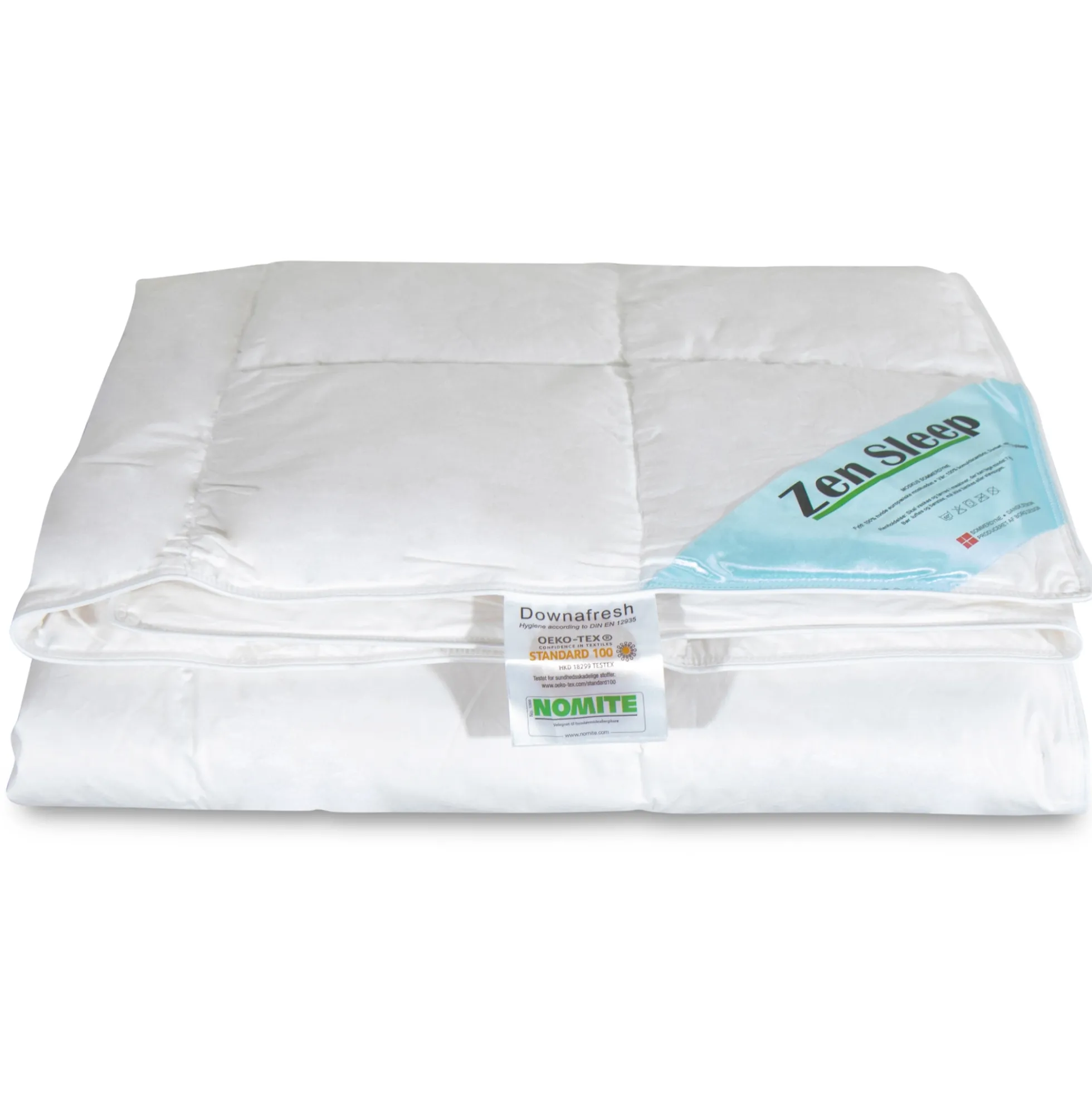 Dobbeltdyne 200x220 cm - Sommer dobbeltdyne med moskusdun - Zen Sleep Let og sval dobbeltdyne sommer