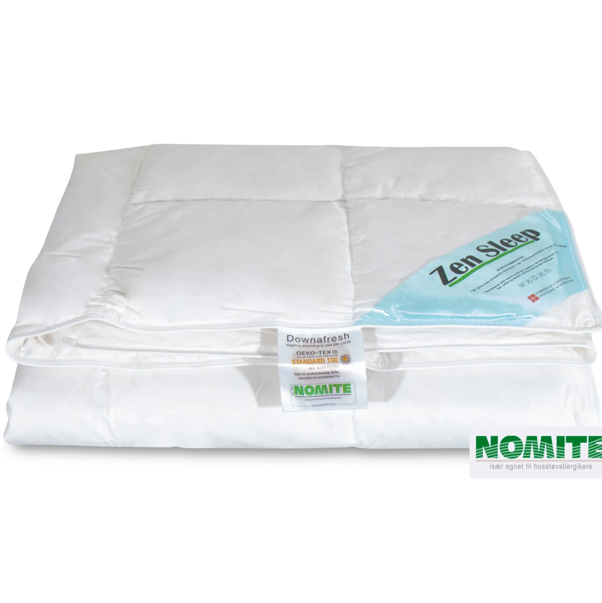 Dobbeltdyne 200x220 cm - Sommer dobbeltdyne med moskusdun - Zen Sleep Let og sval dobbeltdyne sommer